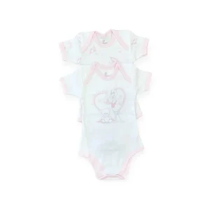 Set 2 Body caldo cotone mezza manica
