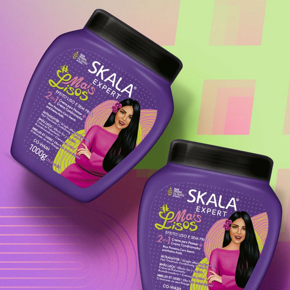 Skala Creme de Tratamento #MaisLisos - Crema 2 in 1 per capelli 1kg - immagine 7