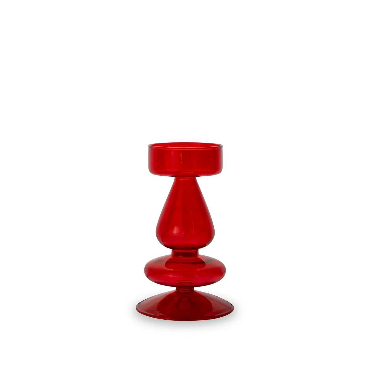Vaso/ Porta Tealight in Vetro H15 - Vari Colori - immagine 3
